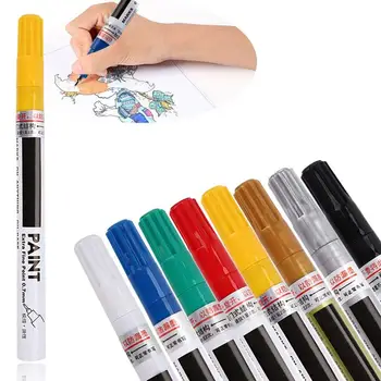 Plastic 0.7mm Paint Pen Marker Pen Art Marker Pens Professional Car Tire Rubber Student Portable Durable Writing Paper
Plastic 0.7mm Paint Pen Marker Pen Art Marker Pens Professional Car Tire Rubber Student Portable Durable Writing Paper