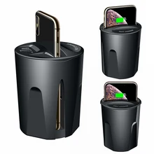Fast QI Wireless Car Charger For Samsung S10 S9 S8 S7 S6 Edge Note 8 9 iphone 8 X 10 Fast Wireless Charging Cup Car Phone Holder
Fast QI Wireless Car Charger For Samsung S10 S9 S8 S7 S6 Edge Note 8 9 iphone 8 X 10 Fast Wireless Charging Cup Car Phone Holder