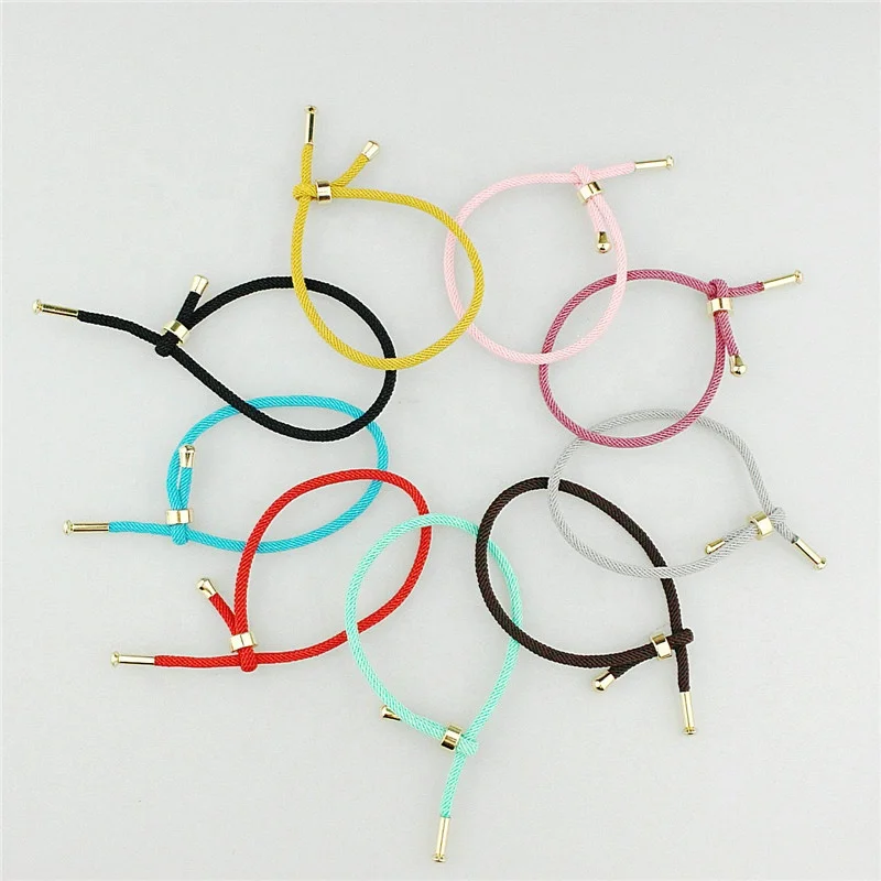 Фото 20 шт./лот новый дизайн регулируемый веревочный браслет многоцветный для женщин