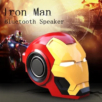 Iron Man Bluetooth Speaker Bluetooth V4.2 Speakers Subwoofer with FM Radio Support TF Card for Phone PC Speaker for Mobile Phone
Iron Man Bluetooth Speaker Bluetooth V4.2 Speakers Subwoofer with FM Radio Support TF Card for Phone PC Speaker for Mobile Phone