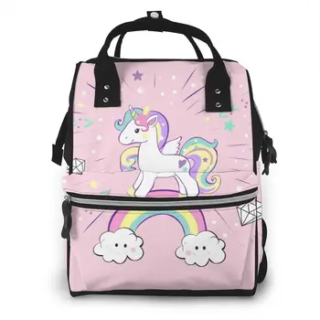 Unicorn Pop Art Baby Nappy Changing Diaper Mummy Bag Maternity Backpack Bags Stroller Baby Care Waterproof Backpack
Unicorn Pop Art Baby Nappy Changing Diaper Mummy Bag Maternity Backpack Bags Stroller Baby Care Waterproof Backpack