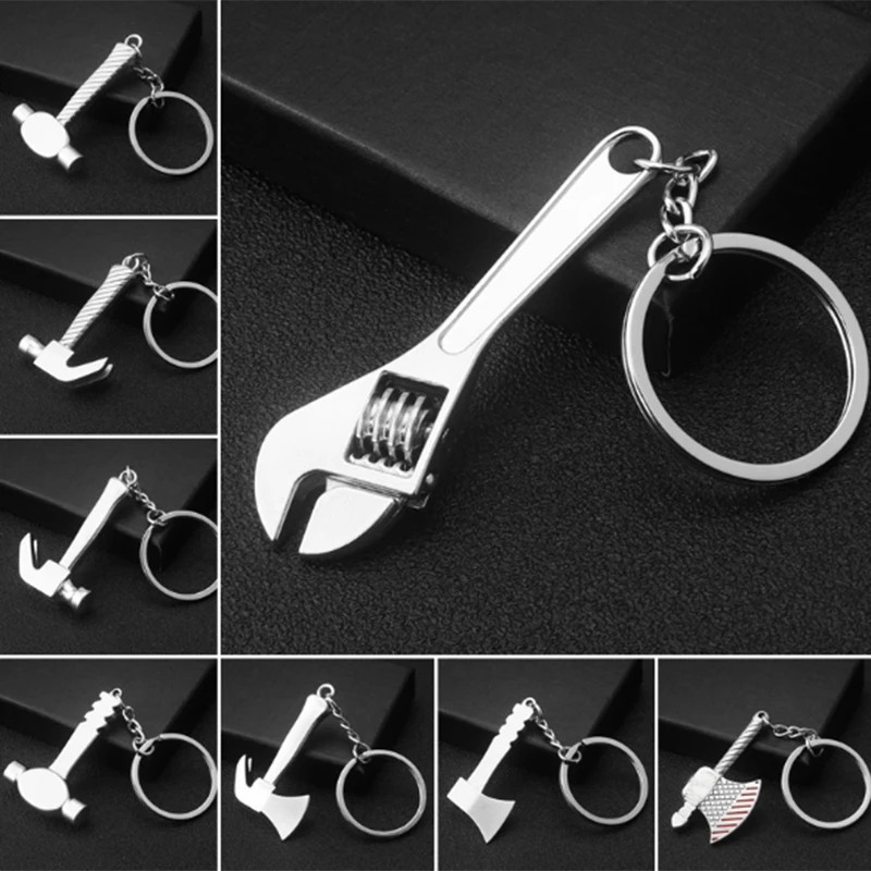 20 Models Creative Tool Wrench Metal Changeable Spanner Keychain Adjustable Wrench Key Chain Ring Keyring Metal Keychain KeyRing
20 Models Creative Tool Wrench Metal Changeable Spanner Keychain Adjustable Wrench Key Chain Ring Keyring Metal Keychain KeyRing