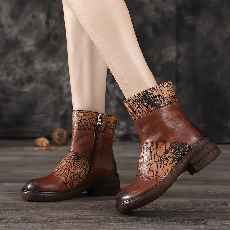 Women Boots Ankle Brand Leather 5 CM High Heels Shoes Winter Ladies Handmade Genuine Leather Women Martin Boots Riding Shoes243
Women Boots Ankle Brand Leather 5 CM High Heels Shoes Winter Ladies Handmade Genuine Leather Women Martin Boots Riding Shoes243