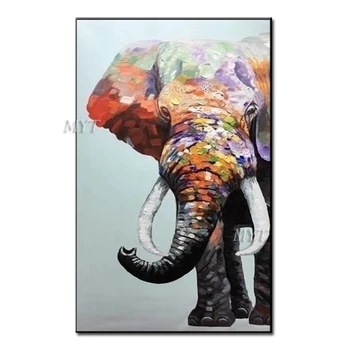 Colorful Elephants Abstract Handpainted Beautiful Oil Painting Wall Art Home Decor Picture Modern Oil Painting On Canvas
Colorful Elephants Abstract Handpainted Beautiful Oil Painting Wall Art Home Decor Picture Modern Oil Painting On Canvas