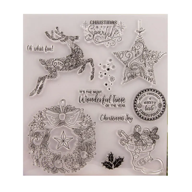 Diy pda Photo Album Journal Silicone Finished Product Chapter Stamp Transparent Stamp T1403 Christmas
Diy pda Photo Album Journal Silicone Finished Product Chapter Stamp Transparent Stamp T1403 Christmas