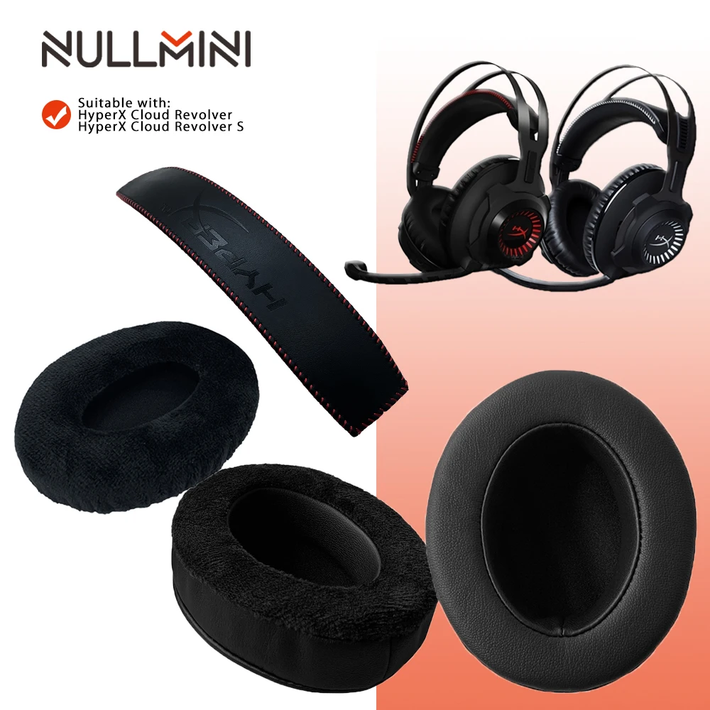 Сменные амбушюры NullMini для HyperX Cloud револьвера S наушники повязка на голову