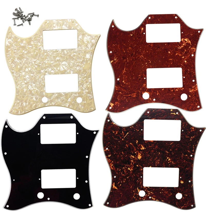 Xinyue Guitar Parts - For Gib Left Handed Standard SG Full Face Guitar Pickguard Route PAF Humbuckers Scratch Plate
Xinyue Guitar Parts - For Gib Left Handed Standard SG Full Face Guitar Pickguard Route PAF Humbuckers Scratch Plate