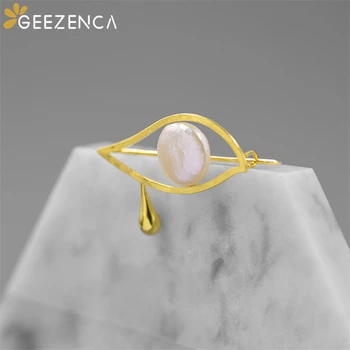 Original Design 925 Sterling Silver Eye Shape Brooches Tears of Atlantis Baroque Pearl Fine Jewelry for Women Gift Unique Trendy
Original Design 925 Sterling Silver Eye Shape Brooches Tears of Atlantis Baroque Pearl Fine Jewelry for Women Gift Unique Trendy