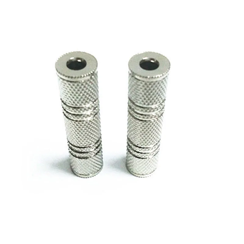 2pcs Stereo Audio Adapter Connector 3.5mm Female To Female Coupler F/F Extension For Dual Channel Stereo Headphone Jack Cables
2pcs Stereo Audio Adapter Connector 3.5mm Female To Female Coupler F/F Extension For Dual Channel Stereo Headphone Jack Cables