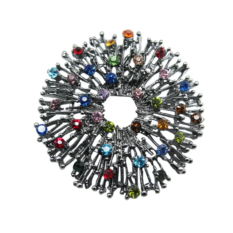 Vintage Sparkling Multicolor Crystal Wrench Round Brooch Pins For Women Scarf Buckle Wedding Bouquet
Vintage Sparkling Multicolor Crystal Wrench Round Brooch Pins For Women Scarf Buckle Wedding Bouquet