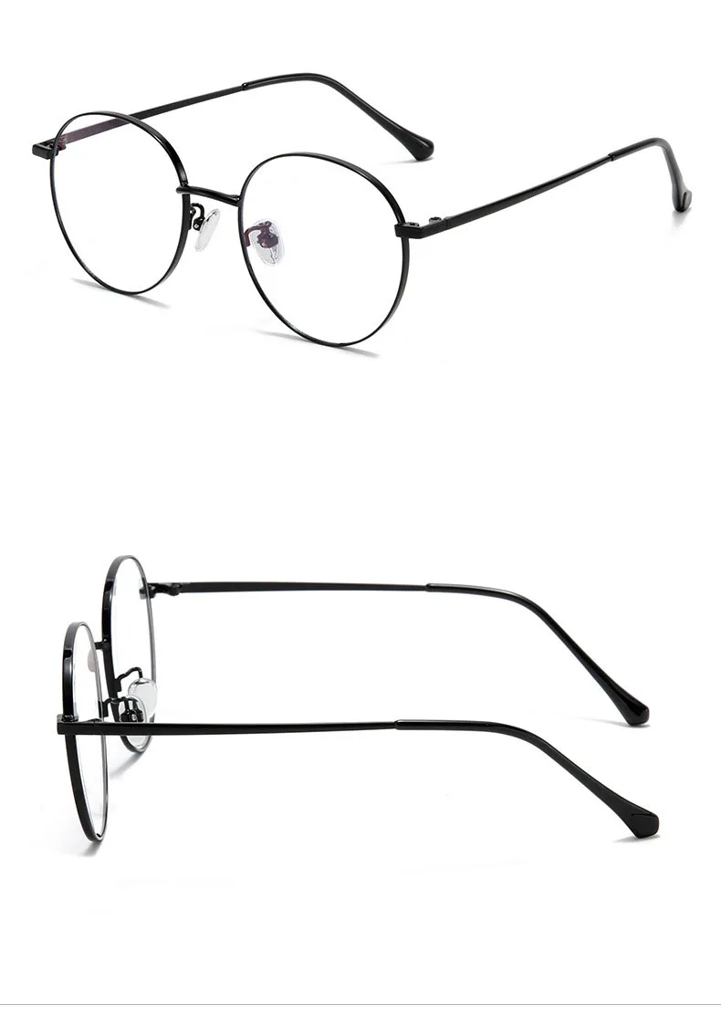 Owalne okulary korekcyjne z antyrefleksem – delikatne, metalowe cienkie ramki 16 H70c01460cad840889cc53454c3f29b96O