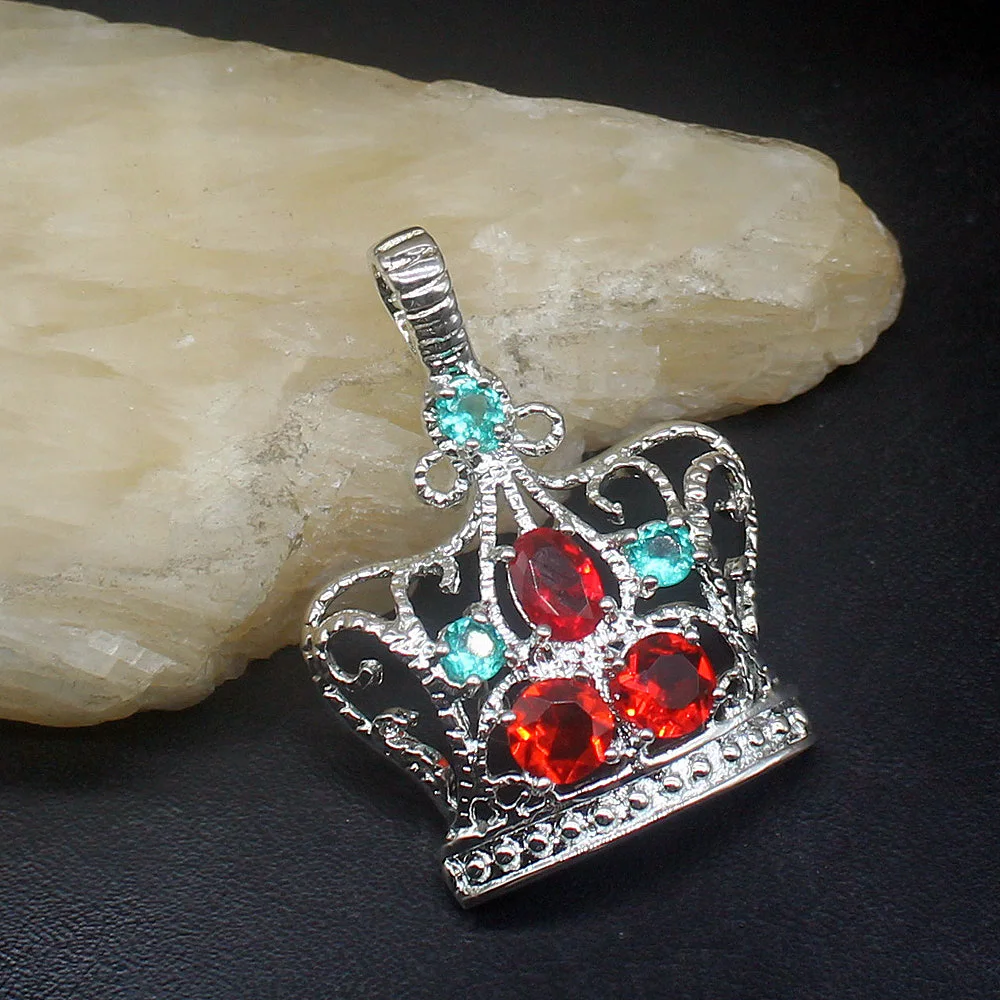 Gemstonefactory Jewelry Big Promotion 925 Silver New Blue Topaz Red Garnet Women Ladies Mom Gifts Necklace Pendant 20213844
Gemstonefactory Jewelry Big Promotion 925 Silver New Blue Topaz Red Garnet Women Ladies Mom Gifts Necklace Pendant 20213844