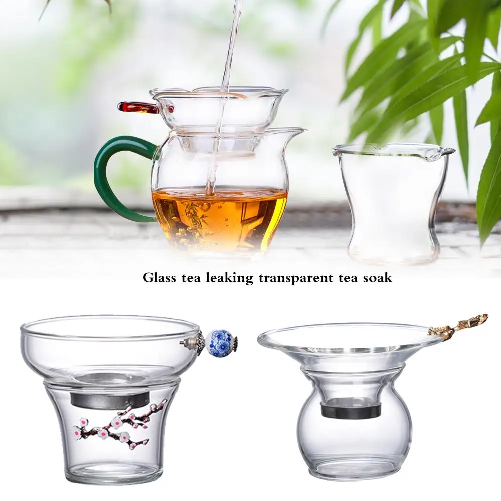 3 Style Tea Cup Glass Tea Leak Transparent Tea Soaking Filter Strainer Accessories High-end Tea Glass
3 Style Tea Cup Glass Tea Leak Transparent Tea Soaking Filter Strainer Accessories High-end Tea Glass
