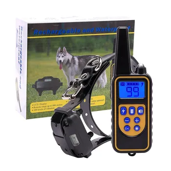 800 Meters Remote Control Dog Electric Collar IP6X Waterproof Dog Training Collar 1 Drive 2 Electric Dog Collar Dog Shock Collar
800 Meters Remote Control Dog Electric Collar IP6X Waterproof Dog Training Collar 1 Drive 2 Electric Dog Collar Dog Shock Collar