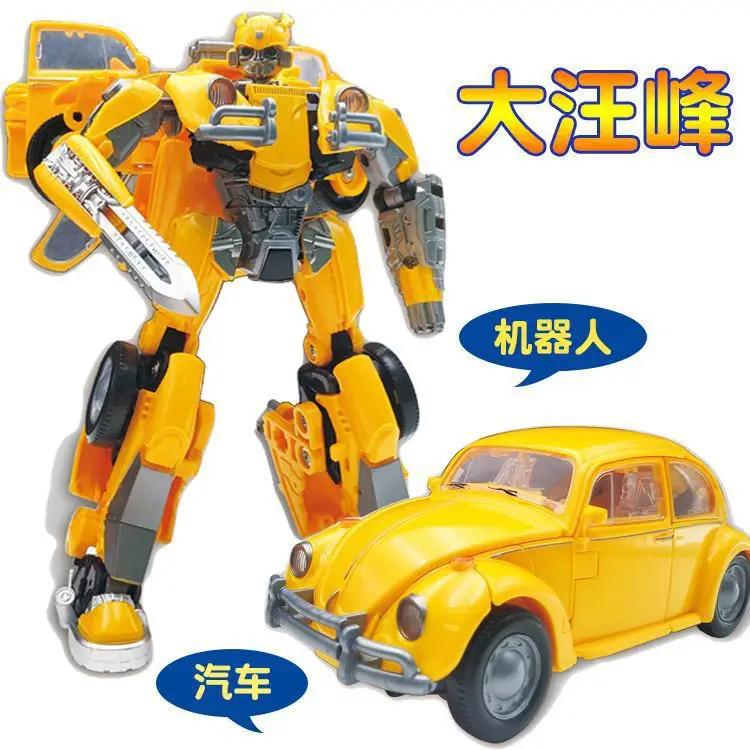 Black Mamba Alloy Transformation Toy Jingang King Bee Car Robot Models Children Boy 6001-3
Black Mamba Alloy Transformation Toy Jingang King Bee Car Robot Models Children Boy 6001-3