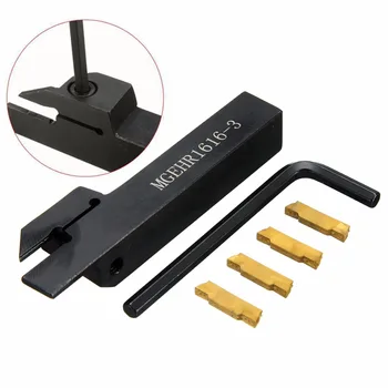 1Pcs MGEHR1616-3 Boring Bar CNC Lathe Tool Holder + 4Pcs MGMN300 Carbide Inserts with Wrench For Lathe Cutter Turning Tools
1Pcs MGEHR1616-3 Boring Bar CNC Lathe Tool Holder + 4Pcs MGMN300 Carbide Inserts with Wrench For Lathe Cutter Turning Tools