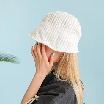 Hat female short brim net yarn breathable fisherman hat Japanese bucket hat literary basin hat
Hat female short brim net yarn breathable fisherman hat Japanese bucket hat literary basin hat