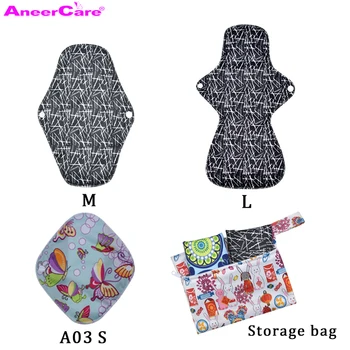 5 PCS Cloth Menstrual Pads Reusable Sanitary Pads Napkin Waterproof Regular Flow Women mix color mix size
5 PCS Cloth Menstrual Pads Reusable Sanitary Pads Napkin Waterproof Regular Flow Women mix color mix size