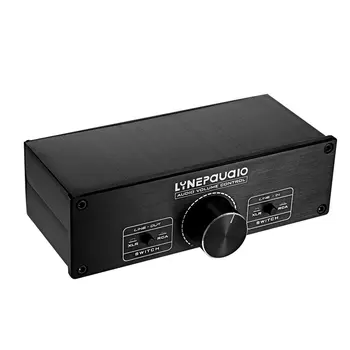 Fully Balanced Passive Preamp Active Speaker Dual Channel Volume Adjustment Controller 2 In 2 Out Switch Dual Source
Fully Balanced Passive Preamp Active Speaker Dual Channel Volume Adjustment Controller 2 In 2 Out Switch Dual Source