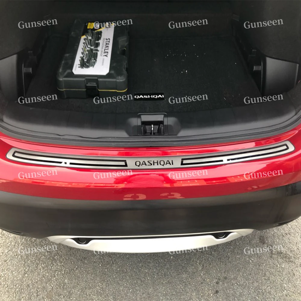 For Nissan Qashqai J11 Rear Bumper Trunk Trim Door Sill Styling Car Protector Auto Sticker Accessories 2019 2016 2018 2020 2017 
For Nissan Qashqai J11 Rear Bumper Trunk Trim Door Sill Styling Car Protector Auto Sticker Accessories 2019 2016 2018 2020 2017