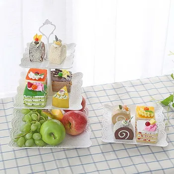 3/2 Layer Storage Tray Dessert Table Multi-layer Cake Stand Snack Fruit Dish Self-service Service Disk Home Afternoon Tea Plate
3/2 Layer Storage Tray Dessert Table Multi-layer Cake Stand Snack Fruit Dish Self-service Service Disk Home Afternoon Tea Plate