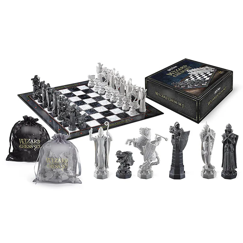 Hogwarts Wizard Chess Potter Ron Final Challenge Collection Toy Game knight Cosplay International Chess Christmas Birthday Gift
Hogwarts Wizard Chess Potter Ron Final Challenge Collection Toy Game knight Cosplay International Chess Christmas Birthday Gift
