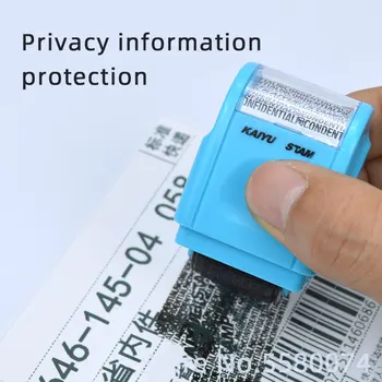 Creative Roller Stamp Identity Data Privacy Protection Confidentiality Information Coverage Protection toy Stamp for Envelopes
Creative Roller Stamp Identity Data Privacy Protection Confidentiality Information Coverage Protection toy Stamp for Envelopes