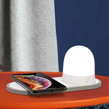 BlitzWolf BW-LT26 10W Qi Wireless Charger Type-C Charging Magnetic Detachable Lamp with 2700k-5000k LED Night Light WF1113
BlitzWolf BW-LT26 10W Qi Wireless Charger Type-C Charging Magnetic Detachable Lamp with 2700k-5000k LED Night Light WF1113