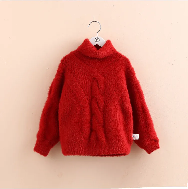 Осень-зима 2020 Детский свитер Детская Новогодняя одежда хлопковый пуловер с