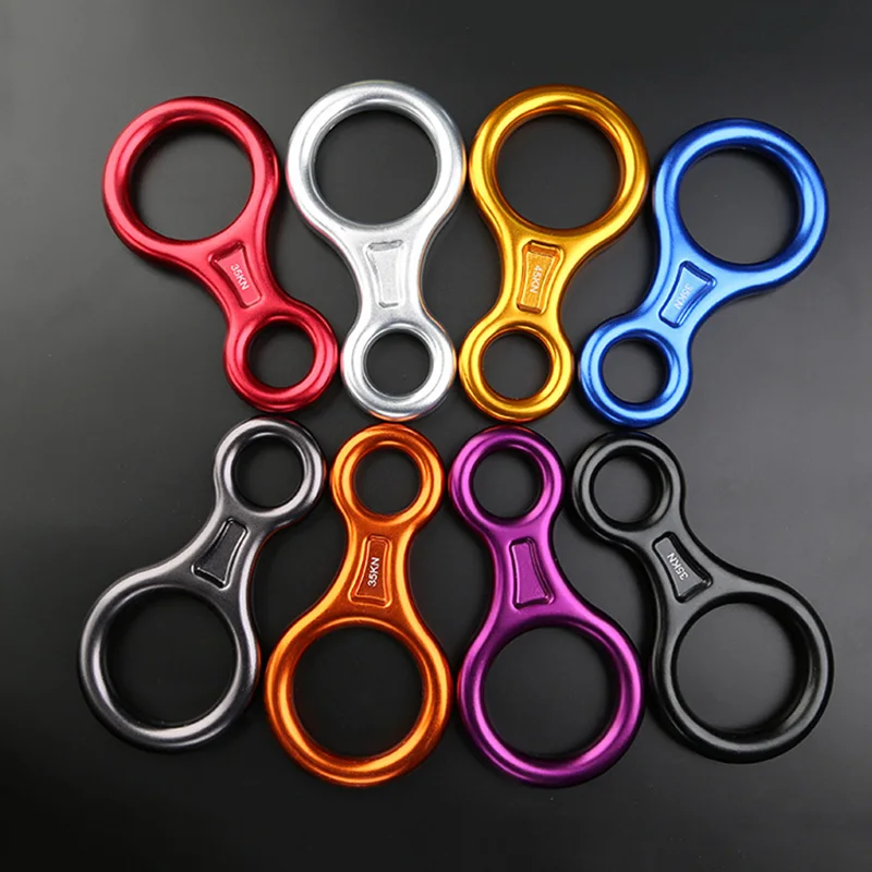 Climbing Rope Rescue Descender 8 Word Ring Downhill Equipment Outdoor High Altitude Descending Device WHShopping
Climbing Rope Rescue Descender 8 Word Ring Downhill Equipment Outdoor High Altitude Descending Device WHShopping