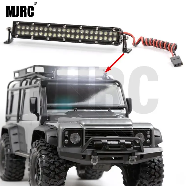 High Performance Metal 44 LED Roof Lamp Light Bar for 1/10 RC Crawler Axial SCX10 D90 TAMIYA CC01 Traxxas TRX-4 Trx4
High Performance Metal 44 LED Roof Lamp Light Bar for 1/10 RC Crawler Axial SCX10 D90 TAMIYA CC01 Traxxas TRX-4 Trx4