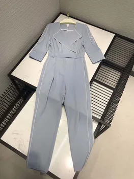 2019 Early Autumn Women's New Fashionable Cool Casual Lapel Seven-point Sleeve Jumpsuit Free Shipping Worldwide
2019 Early Autumn Women's New Fashionable Cool Casual Lapel Seven-point Sleeve Jumpsuit Free Shipping Worldwide