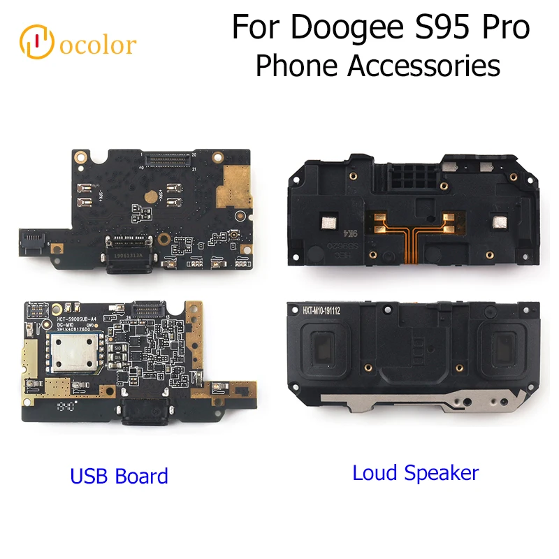 Ocolor Для Doogee S95 Pro в сборе крепление для USB разъем зарядная плата аксессуары