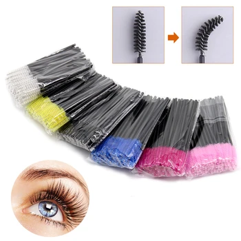 50Pcs Eyelash Brushes Makeup Brushes Disposable Mascara Wands Applicator Spoolers Eye Lashes Cosmetic Brush Paint brows Tools
50Pcs Eyelash Brushes Makeup Brushes Disposable Mascara Wands Applicator Spoolers Eye Lashes Cosmetic Brush Paint brows Tools