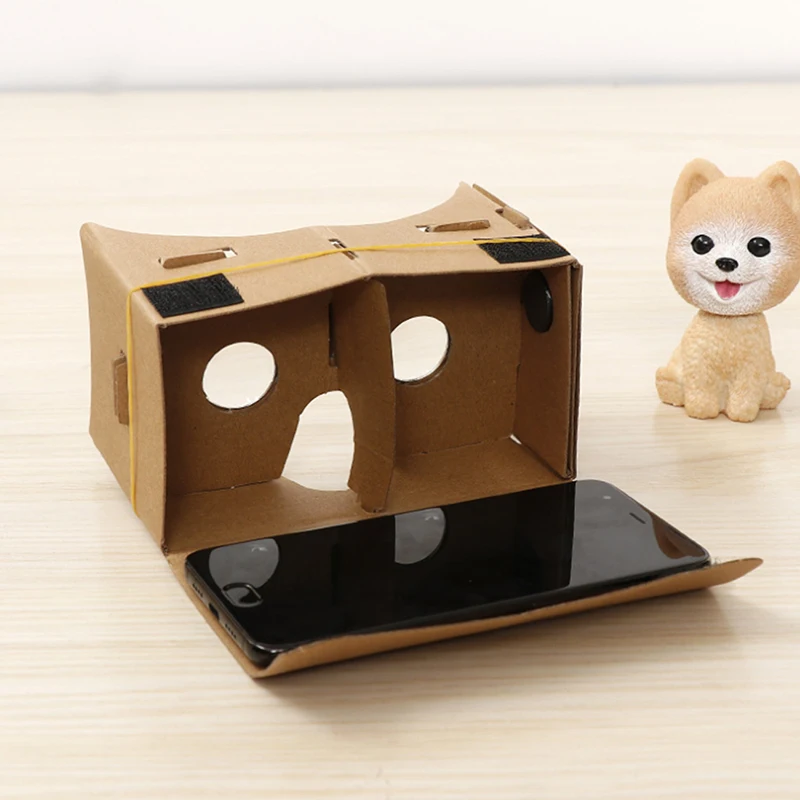 Google Cardboard 3D очки виртуальной реальности для Android или телефона Новая модель Сделай