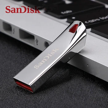 

SanDisk CZ71 USB FLASH DRIVE USB 2.0 64G 32G 16G 8GB Pen Drives Support Official Verification mini Pendrive