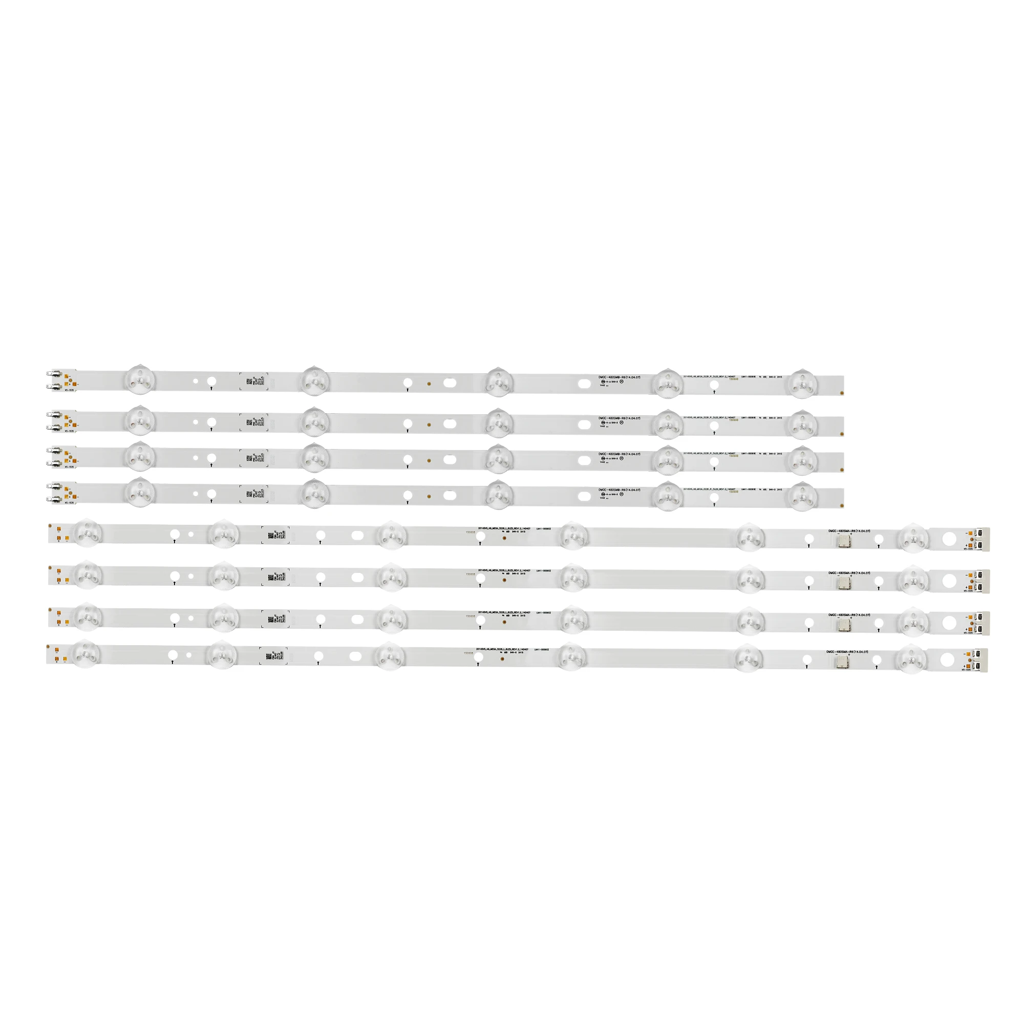 Новинка, Светодиодная лента для подсветки Samsung UN48H4005AF UE48H4200 2014SVS_48_MEGA_3228_R_5LED l_6 светодиодных ламп, UE48H4273SS, 8 шт.
Новинка, Светодиодная лента для подсветки Samsung UN48H4005AF UE48H4200 2014SVS_48_MEGA_3228_R_5LED l_6 светодиодных ламп, UE48H4273SS, 8 шт.