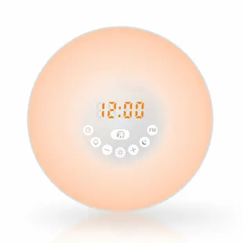 Led Alarm Clock Bedside Atmosphere Light Intelligent Simulation Sunrise Wake-up Light Sunset Sleepless Night Light Colorful
Led Alarm Clock Bedside Atmosphere Light Intelligent Simulation Sunrise Wake-up Light Sunset Sleepless Night Light Colorful