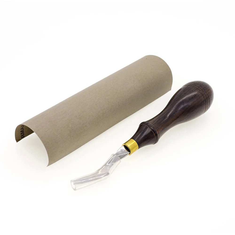 BAVER Double head Ebony blackwood Leather craft Edge Bevelers W4 Steel Edger Tools
BAVER Double head Ebony blackwood Leather craft Edge Bevelers W4 Steel Edger Tools