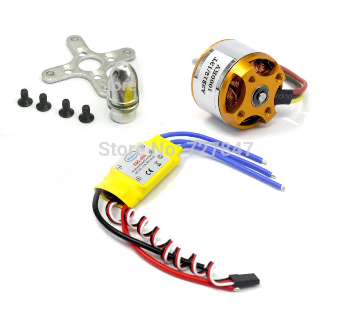 A2212 2212 1000KV / 1400KV Brushless Motor + 30A ESC for Multicopter 450 X525 Quadcopter
A2212 2212 1000KV / 1400KV Brushless Motor + 30A ESC for Multicopter 450 X525 Quadcopter