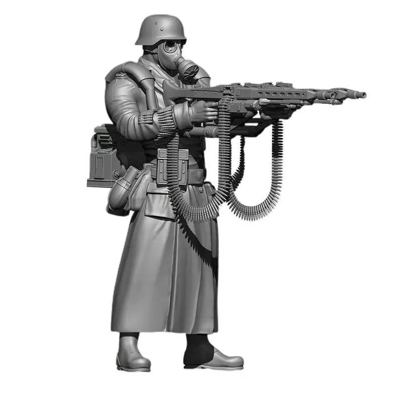1/35 Super War German Super Double Gun Soldier Resin Model Boy Simulation War Game Model Toy Gas Mask Double Machine Gun 
1/35 Super War German Super Double Gun Soldier Resin Model Boy Simulation War Game Model Toy Gas Mask Double Machine Gun