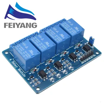 10pcs 4 channel relay module 4-channel relay control board with optocoupler. Relay Output 4 way relay module
10pcs 4 channel relay module 4-channel relay control board with optocoupler. Relay Output 4 way relay module