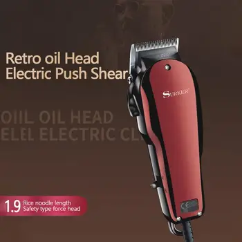 SURKER SK-710 Portable Retro Oil Head Electric Hair Clipper Rechargeable Mini Hair Trimmer Cutting Machine Beard Razor Style EU
SURKER SK-710 Portable Retro Oil Head Electric Hair Clipper Rechargeable Mini Hair Trimmer Cutting Machine Beard Razor Style EU