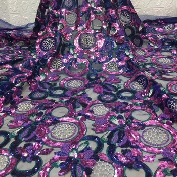 Purple French Net Lace High Quality African Tulle Mesh Sequence Lace Fabric For Wedding Dress 5Yards Nigerian Lace Fabric JK13 
Purple French Net Lace High Quality African Tulle Mesh Sequence Lace Fabric For Wedding Dress 5Yards Nigerian Lace Fabric JK13