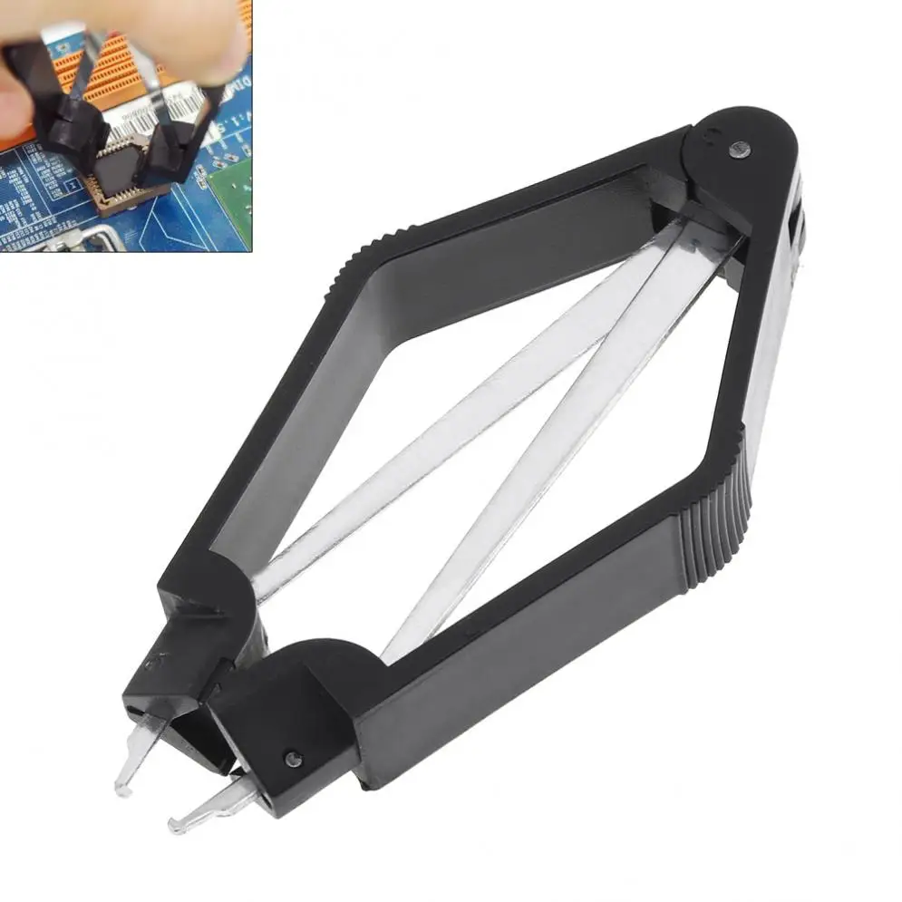 1pcs IC Chip Extractor Tool Circuit Board Removal Chip Extractor Motherboard Component Puller Tool
1pcs IC Chip Extractor Tool Circuit Board Removal Chip Extractor Motherboard Component Puller Tool