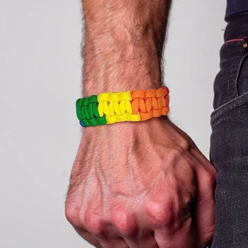 RAINBOW BRAIDED ADJUSTABLE BRACELET FOR MEN SURVIVAL RESCUE UMBRELLA ROPE OUTDOOR BRACELETS
RAINBOW BRAIDED ADJUSTABLE BRACELET FOR MEN SURVIVAL RESCUE UMBRELLA ROPE OUTDOOR BRACELETS