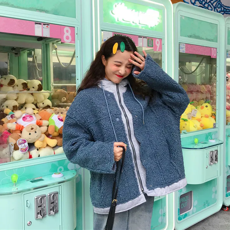 Photo Shoot 2019 Autumn New Style Mock Two-Piece Hooded Padded fang yang gao Wool Coat Cotton-padded Clothes
Photo Shoot 2019 Autumn New Style Mock Two-Piece Hooded Padded fang yang gao Wool Coat Cotton-padded Clothes