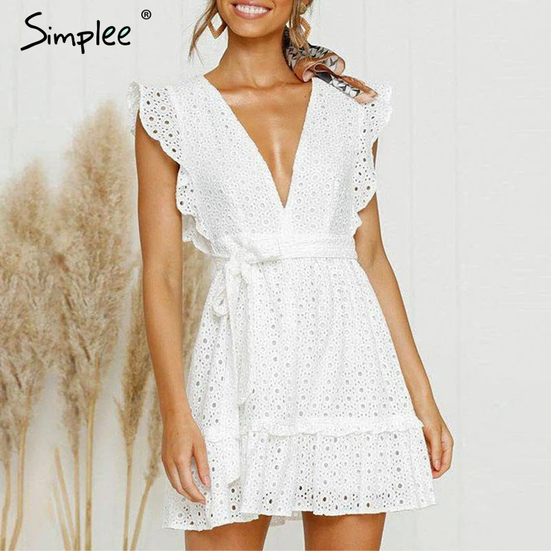 Simplee Sexy v-neck ruffle dresses women 2019 Srring summer sleeveless high waist vestidos sleeveless pockets zipper dresses
Simplee Sexy v-neck ruffle dresses women 2019 Srring summer sleeveless high waist vestidos sleeveless pockets zipper dresses