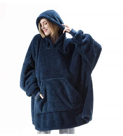 Winter Warm Cozy Lazy Hooded Blanket Sweatshirt Fleece Fluffy Blanket Comfy Weighted Blanket Throw TV Blankets for Sofa Bedding
Winter Warm Cozy Lazy Hooded Blanket Sweatshirt Fleece Fluffy Blanket Comfy Weighted Blanket Throw TV Blankets for Sofa Bedding