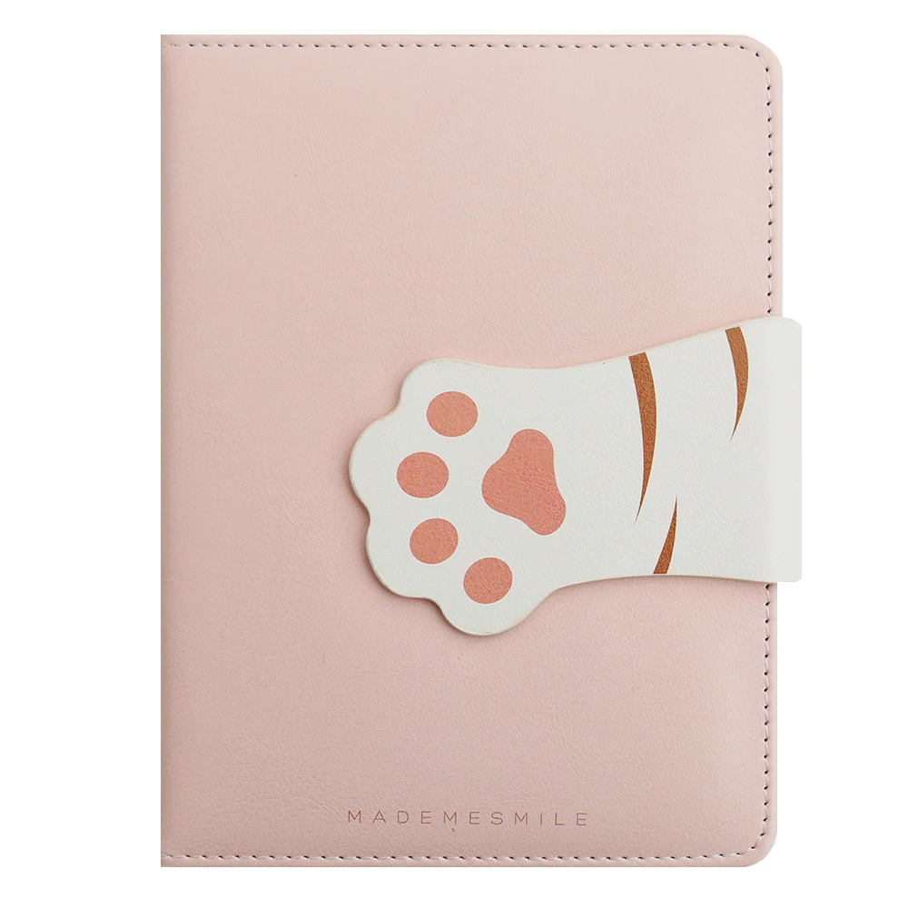 1pcs Kawaii Cat Claws Magnetic Buckle Notebook PU Leather Cover With 96 Sheets Refills (line+grid+dotted+blank Inner Pages)
1pcs Kawaii Cat Claws Magnetic Buckle Notebook PU Leather Cover With 96 Sheets Refills (line+grid+dotted+blank Inner Pages)